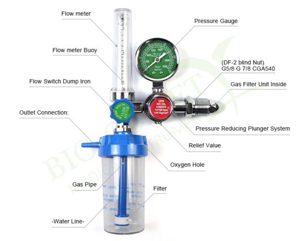 Oxygen cylinder & Regulators – ALTABEB MED
